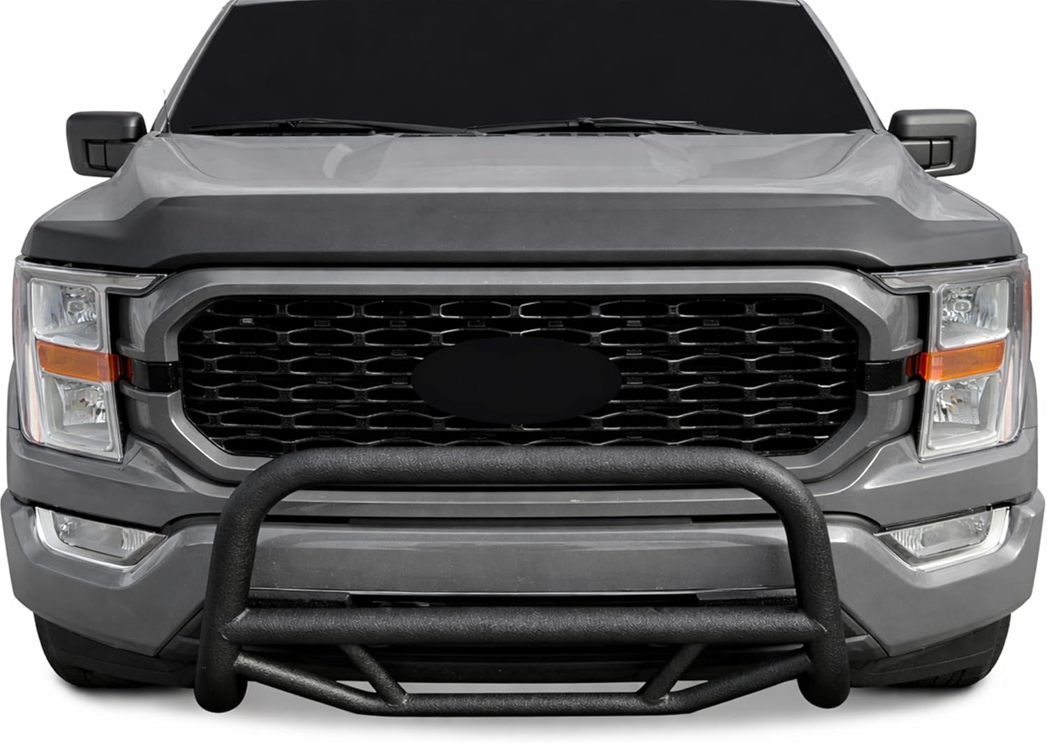 Black Horse Off Road Max T Bull Bar Textured Black Compatible with 2014-2022 Ford F-150-MBT-MF512