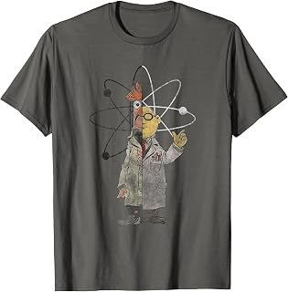 Disney The Muppets Beaker & Bunsen Vintage Science Poster T-Shirt