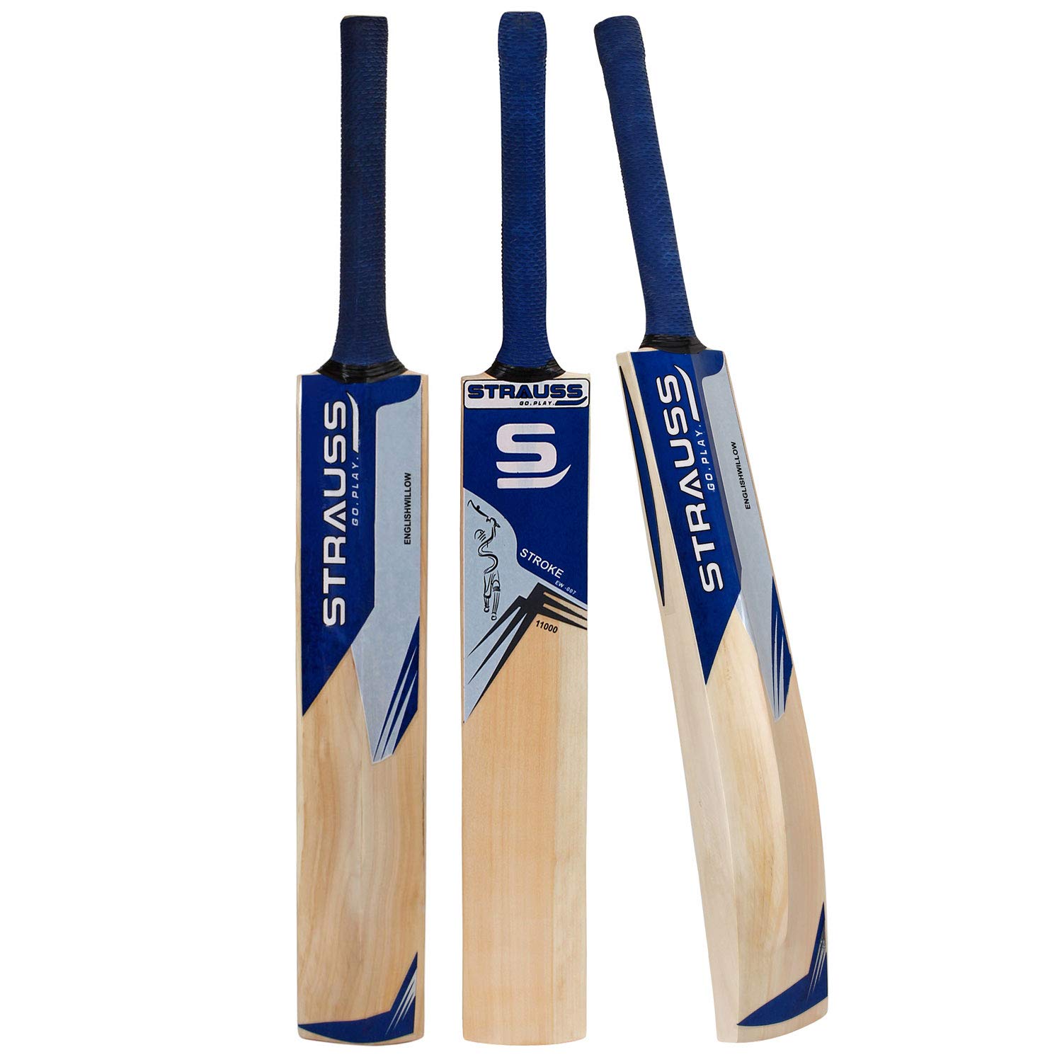 Strauss EW-11000 English Willow Cricket Bat (B07QKMK7RV) Amazon Price History, Amazon Price Tracker