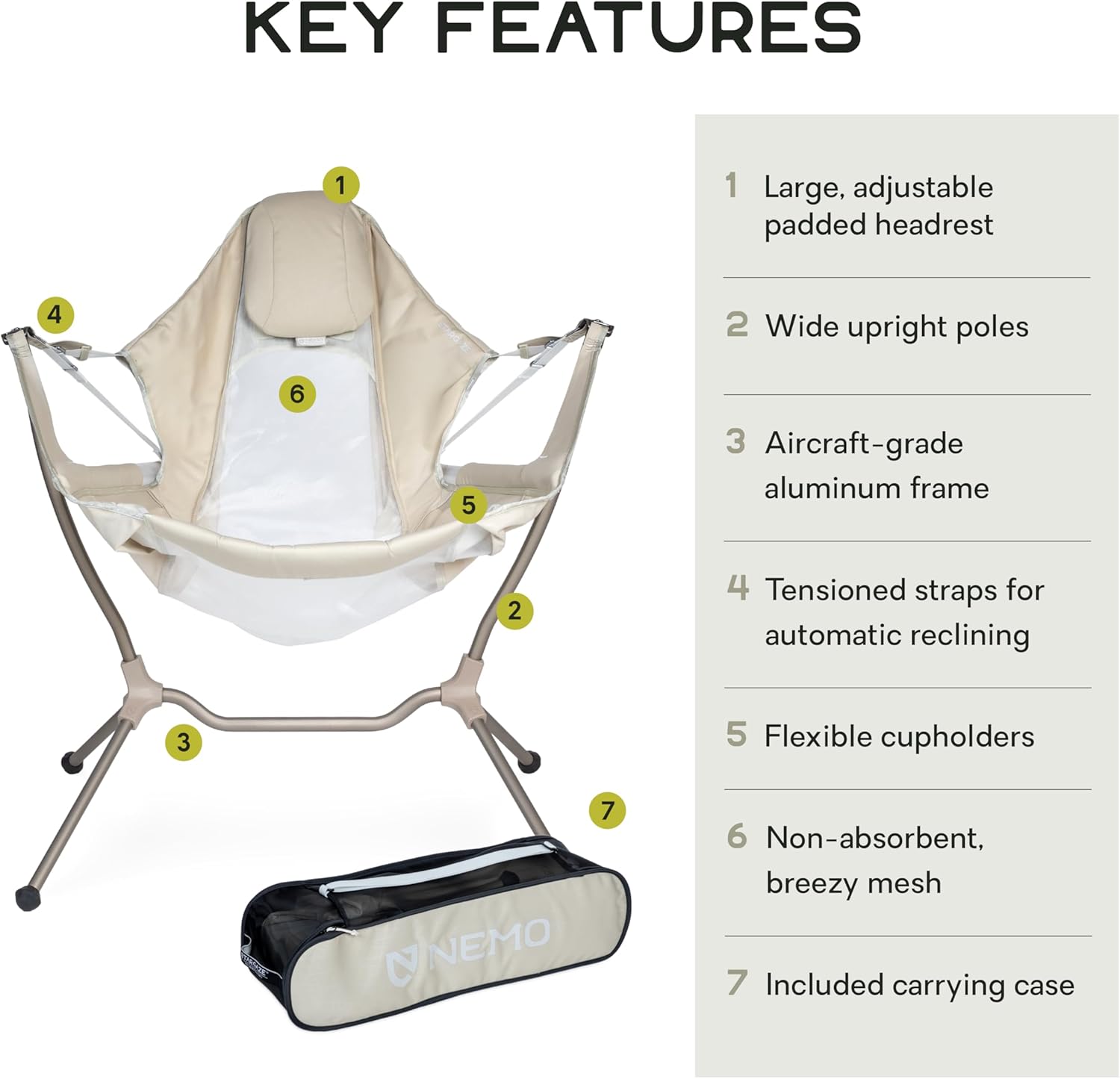 NEMO Stargaze Reclining Camp Chair - Image 3
