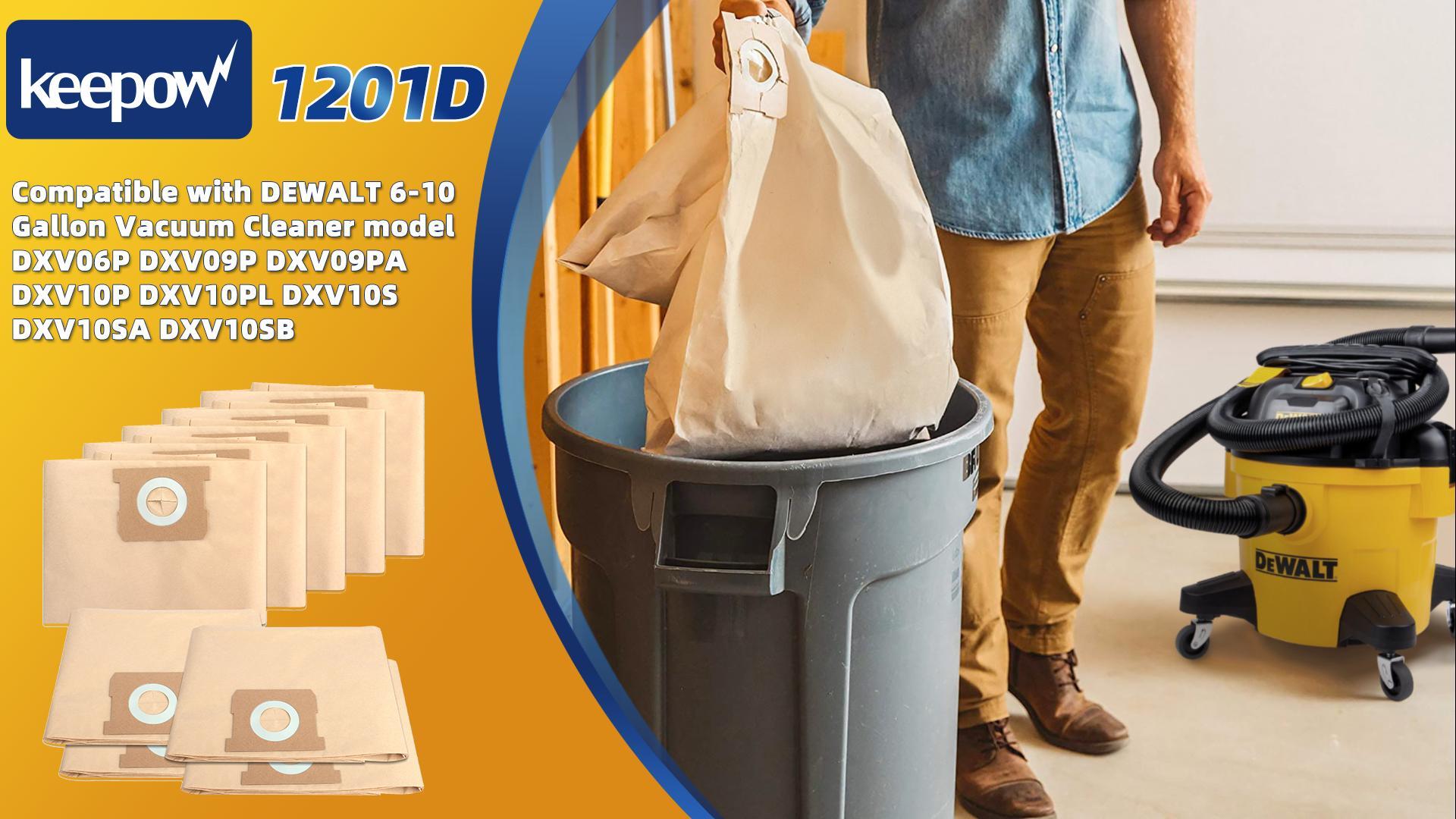 6 Gallon Shop Vac Bags