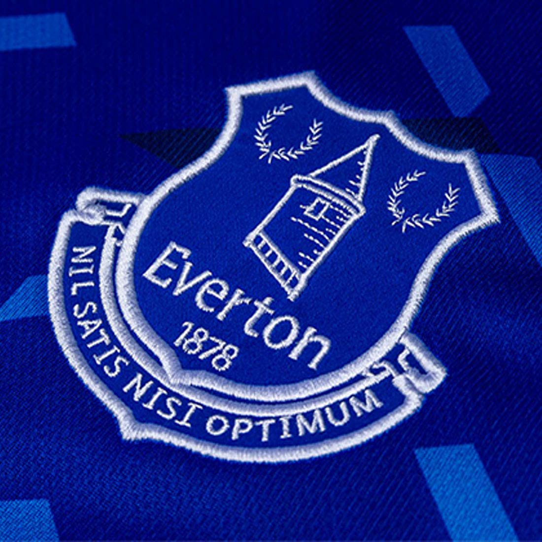 Maillot De Foot Enfant Everton – Umbro Bleu Commémoratif, Manches Courtes, Neuf Avec étiquettes