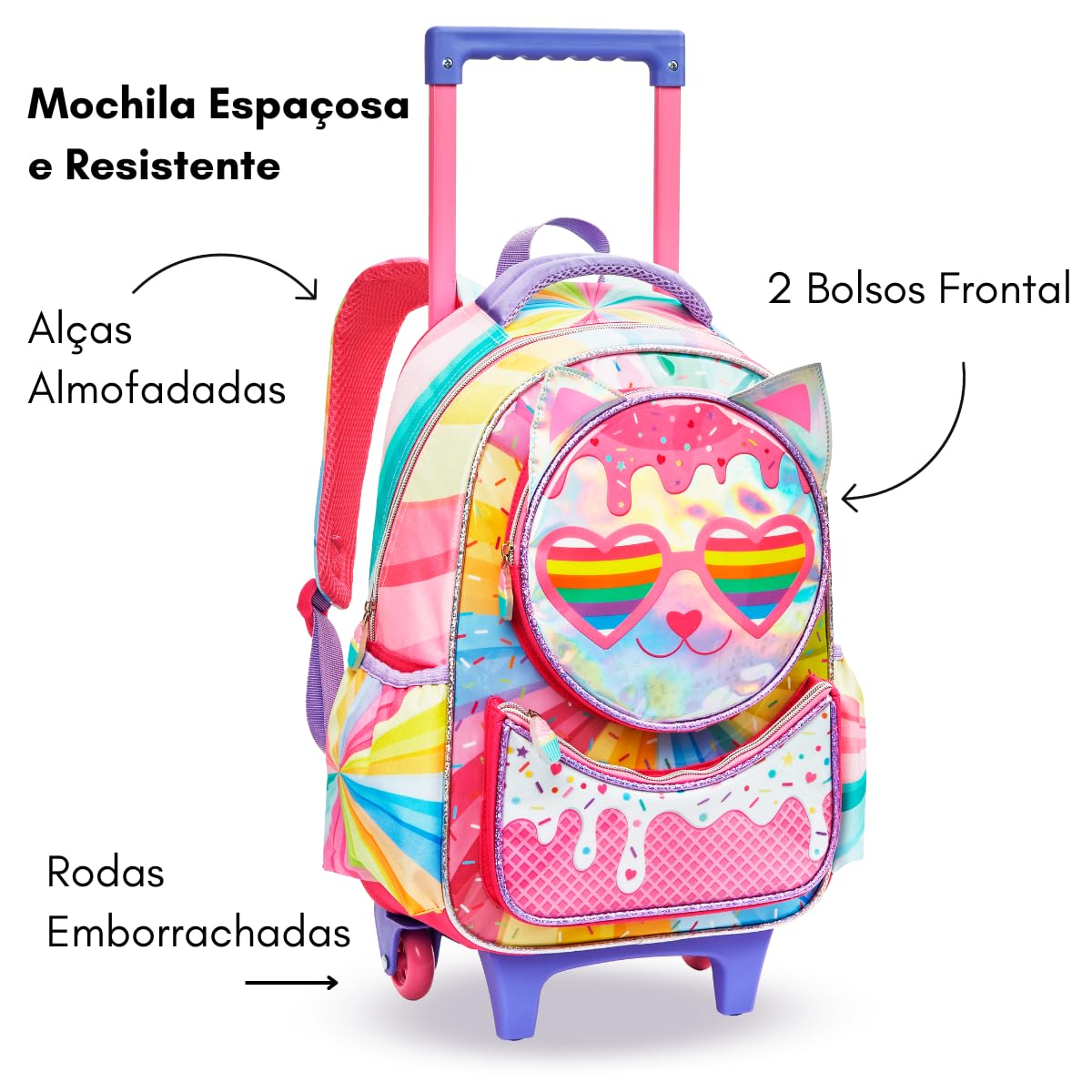 kit Mochila Escolar Menina Carrinho Lancheira Térmica Estojo Duplo em promoção! Veja a oferta e mais achadinhos de Mochilas escolares 3 Hoje é o melhor dia para comprar kit Mochila Escolar Menina Carrinho Lancheira Térmica Estojo Duplo com aquele preço maroto! Promoção! Aproveite a oferta! 3