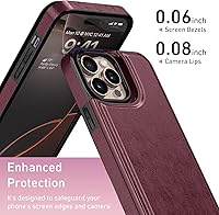 Vista 148 de LETO para iPhone 15 Pro Funda tipo cartera - Tapa tipo folio con patada - Diseños de moda - Tarjetero - Funda protectora para mujeres y niñas - 6.1