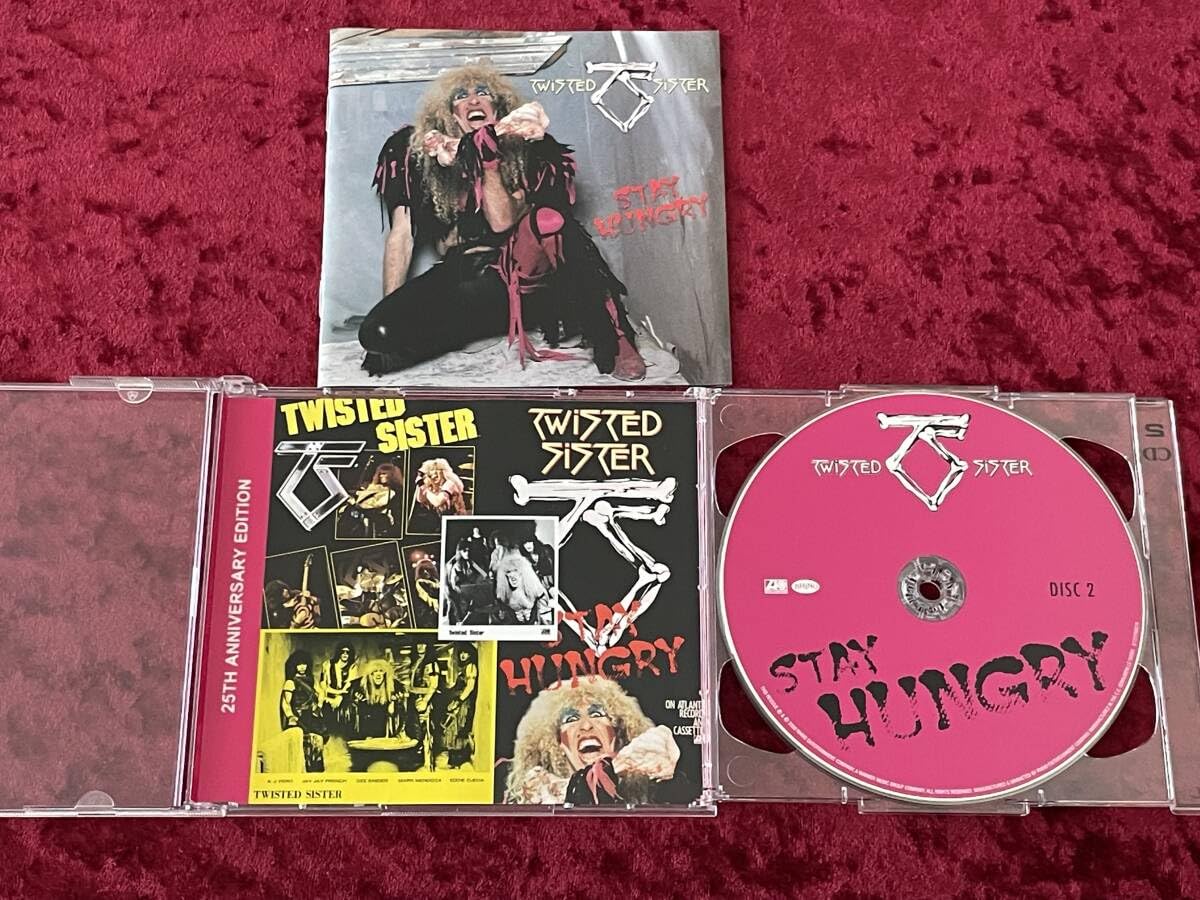 Amazon.co.jp: ☆TWISTED SISTER☆2CD☆STAY HUNGRY 25TH ANNIVERSARY