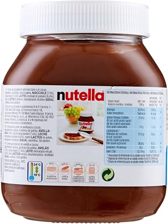 Nutella Chocolate 630 Gr