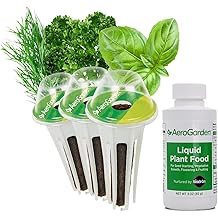 AeroGarden Gourmet Herb Seed pod Kit - Herb Seeds for AeroGarden Indoor Garden, 3-Pod