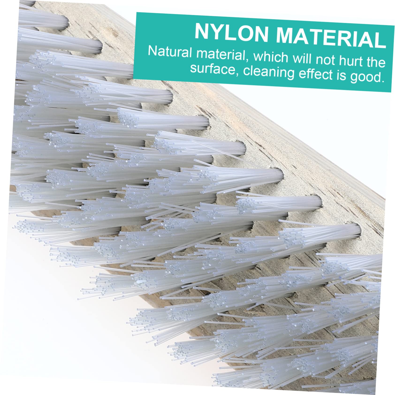 COLLBATH Hard Bristle Brush Head Dish Scrubber Bristle Cleaning Brush for Household Cleaning