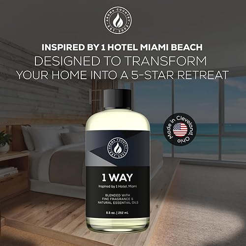 Miniatura 2 de Aroma Country My Way - Aceite difusor de 1 vía, aceite de fragancia Santal de lujo para recarga de difusor, difusor de aroma para el hogar de