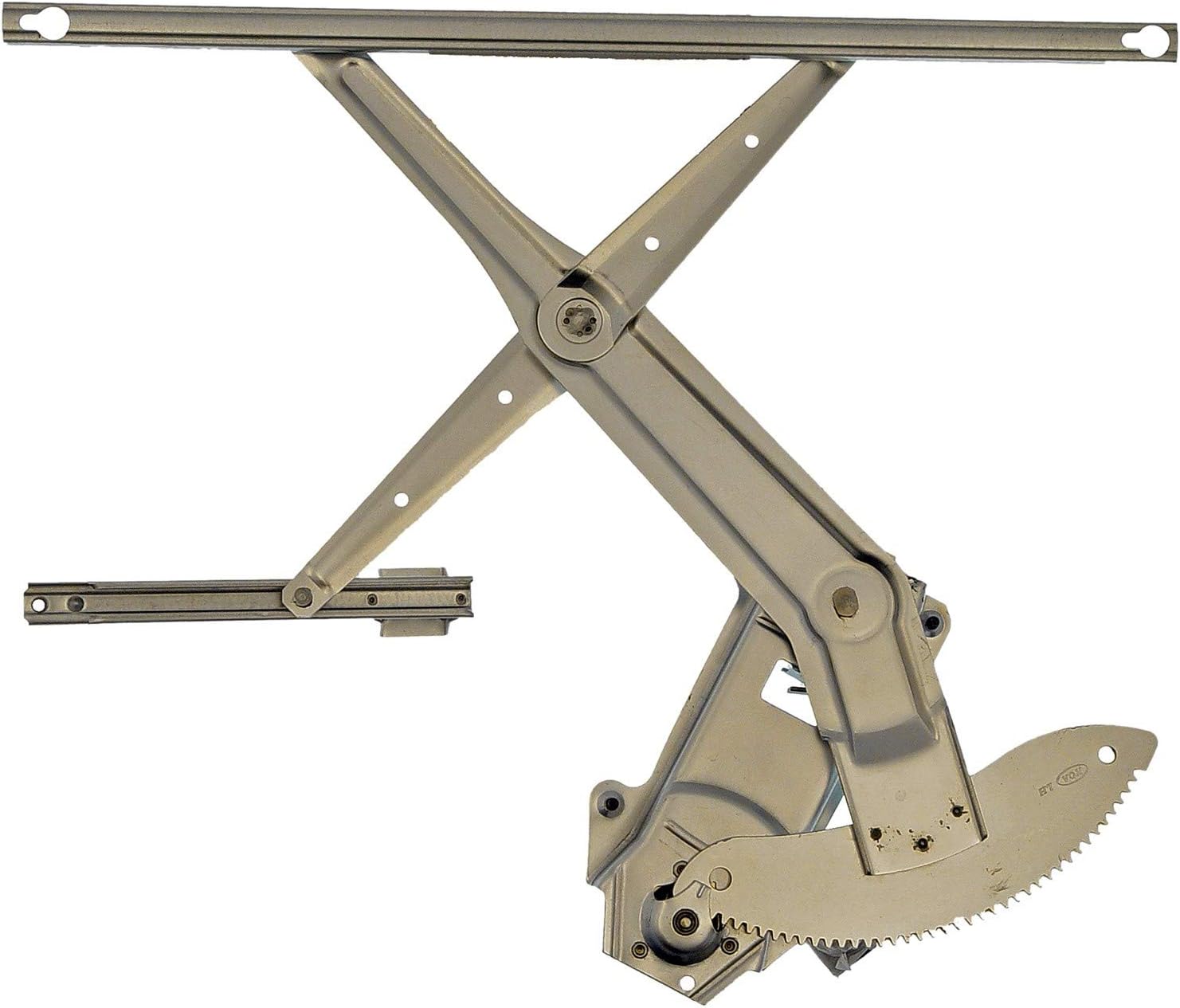 APDTY 851624 Manual Window Regulator (Regulator Only); Compatible with 1997-2004 Dodge Dakota (Front Left; Manual Hand Crank; Standard or Extended Cab Pickup Only)