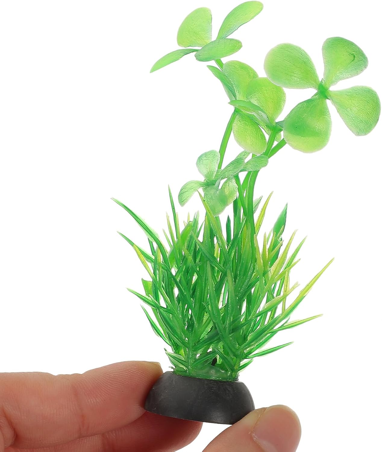 ULTECHNOVO 10pcs Betta Fish Plants Aquarium Decor Artificial Aquatic Plants Plastic Freshwater Fish Tank Decorations for Large Tanks