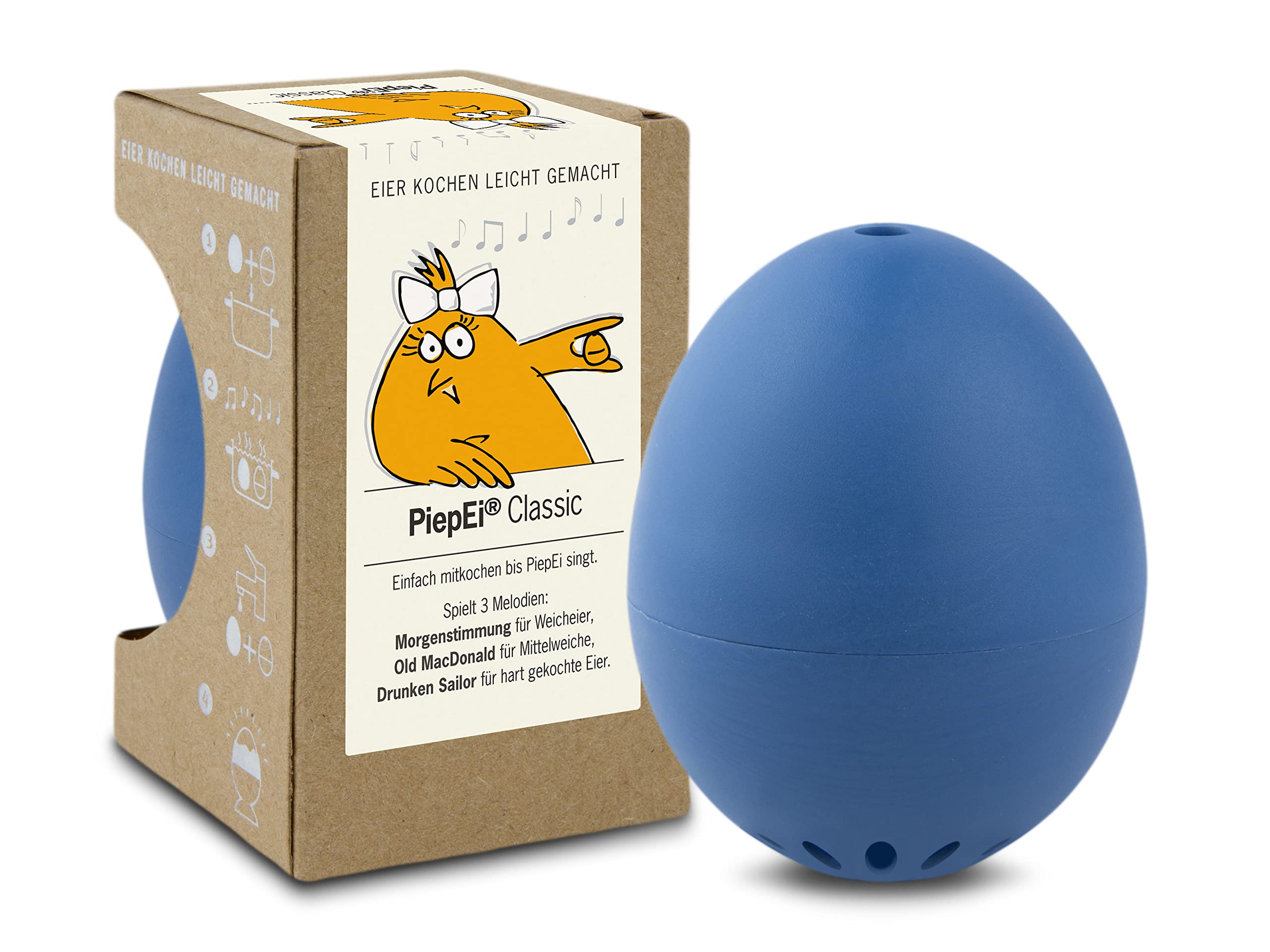 Brainstream Blue Egg Timer, 8,9X5,4X5,4