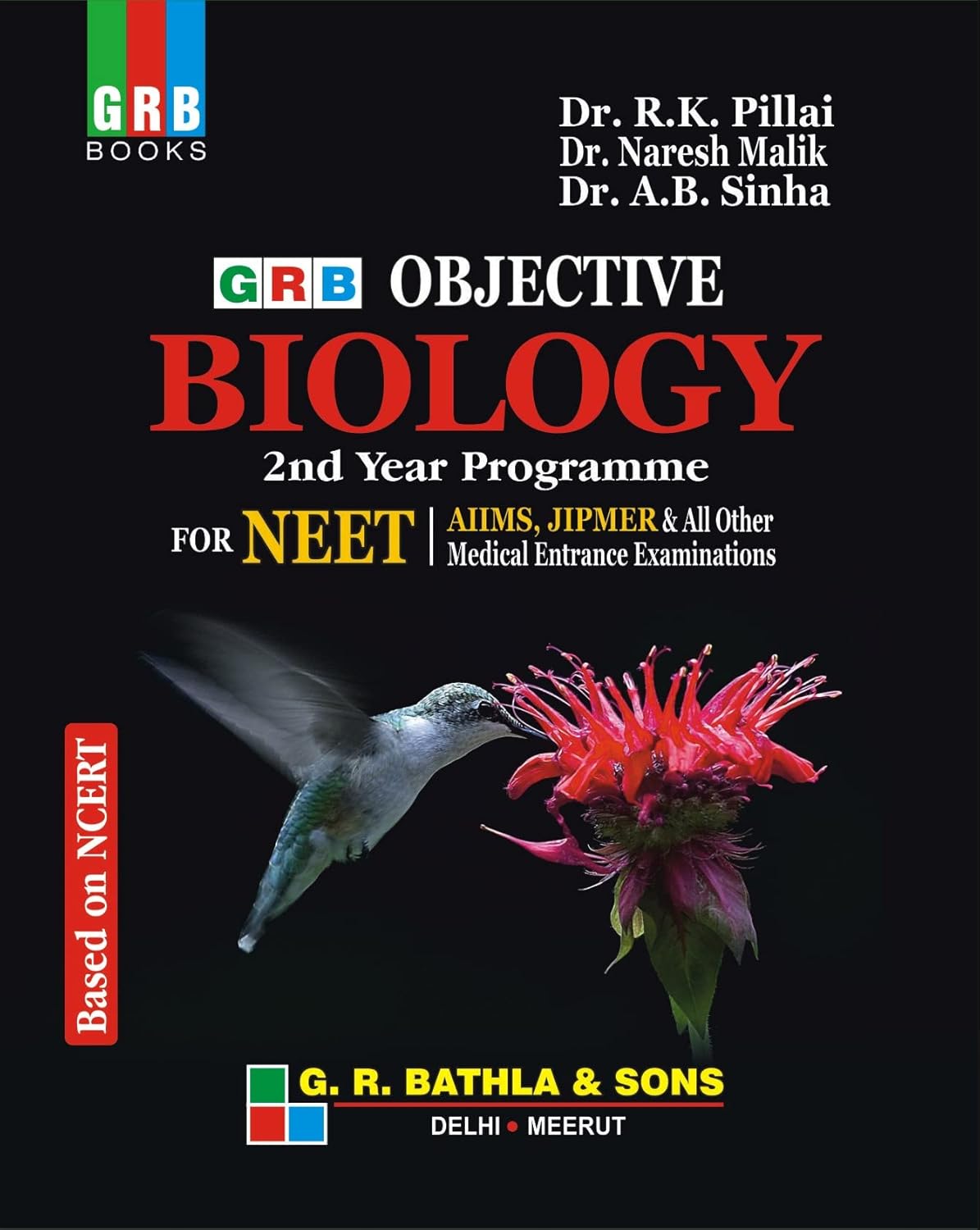Buy GRB Objective Biology 2nd Year Programme for NEET, AIIMS, JIPMER