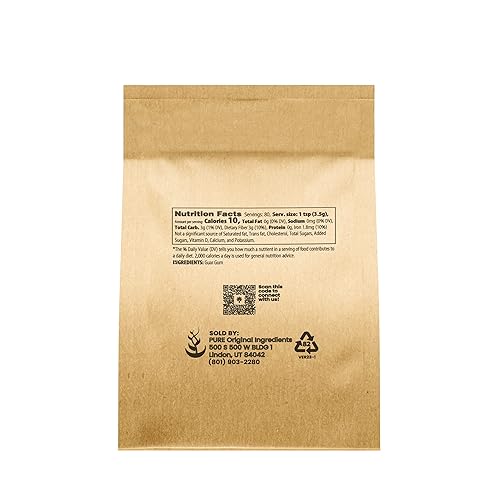 Miniatura 10 de Pure Original Ingredients Goma de guar (4 libras) de guar, grado alimenticio, sin gluten