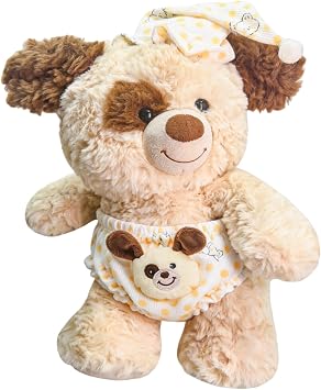 13 Cute Plush Dog Stuffed Animal for Baby Stuffed Puppy Plushie for Kids