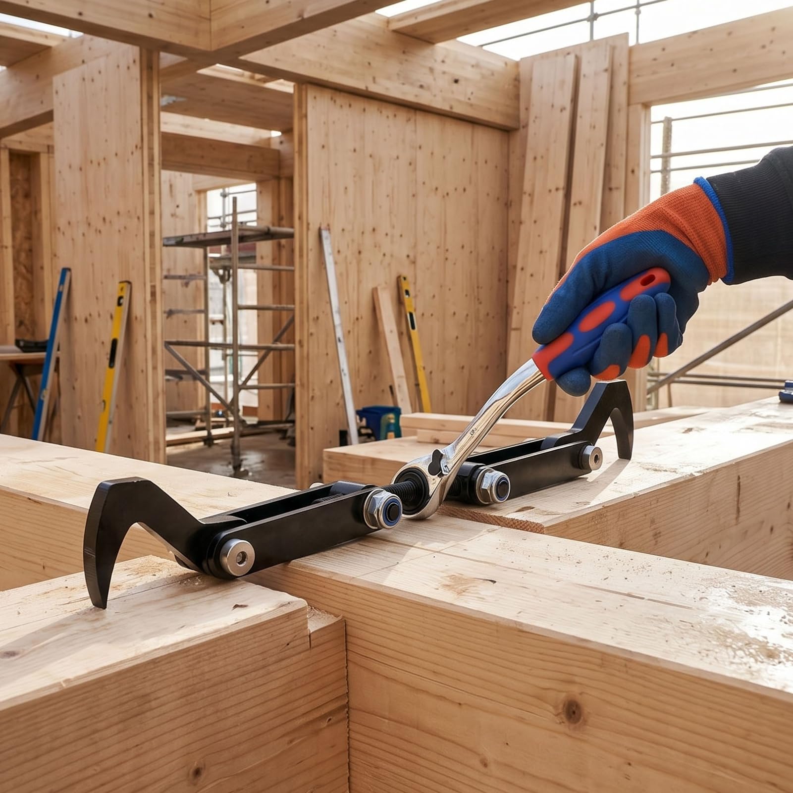 FTVOGUE 4,53 Zoll Klemmtraverse Abzieher Werkzeug, Spannbalken Abzieher