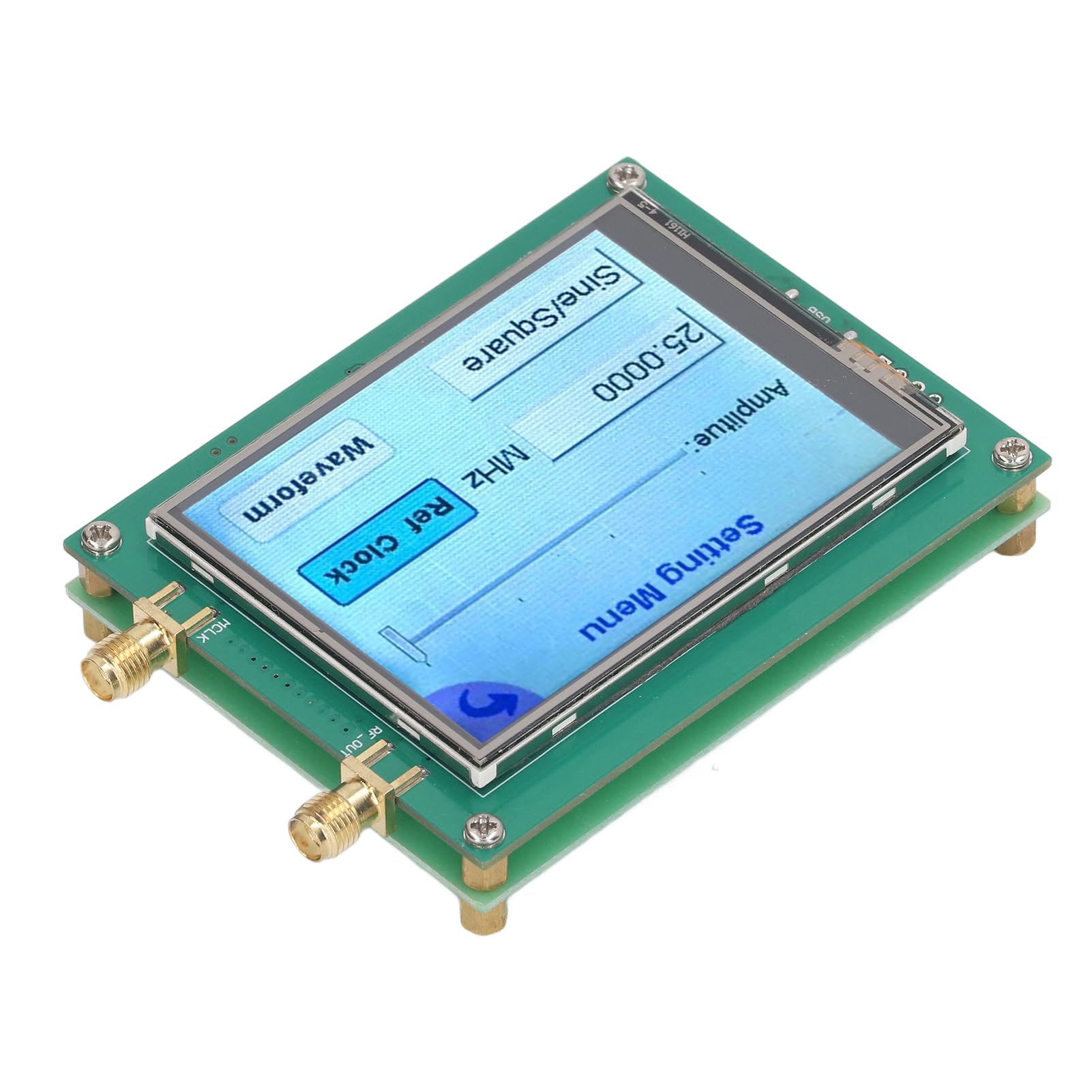RF Generator | 23.5MHz - 6000MHz Sweep & Dot Frequency Module | SMA Female Output for Radio PC Meter Counter Control/Lab Testing | Full Touch Screen (ADF4351 35m‑4.4g)