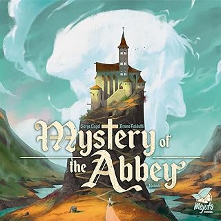 Mojito Studios | Mystery of The Abbey | Medieval Deduction Board Game | 3-6 Players, Ages 8+