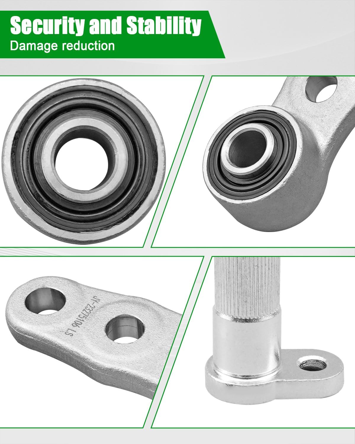Front Knuckle Bushing Ball Joint Fit for Cadillac XTS 2013-2019 Buick Envision 2016-2018 Buick Lacrosse 2012-2019 Buick Regal 2012-2017 2.0L 3.6L, Replace 23275106 23315420 4Pcs