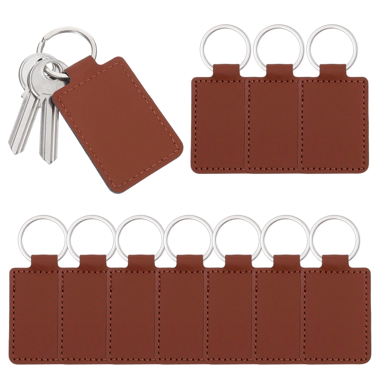 Ymapinc 10 stuks doe-het-zelf sleutelhangers voor