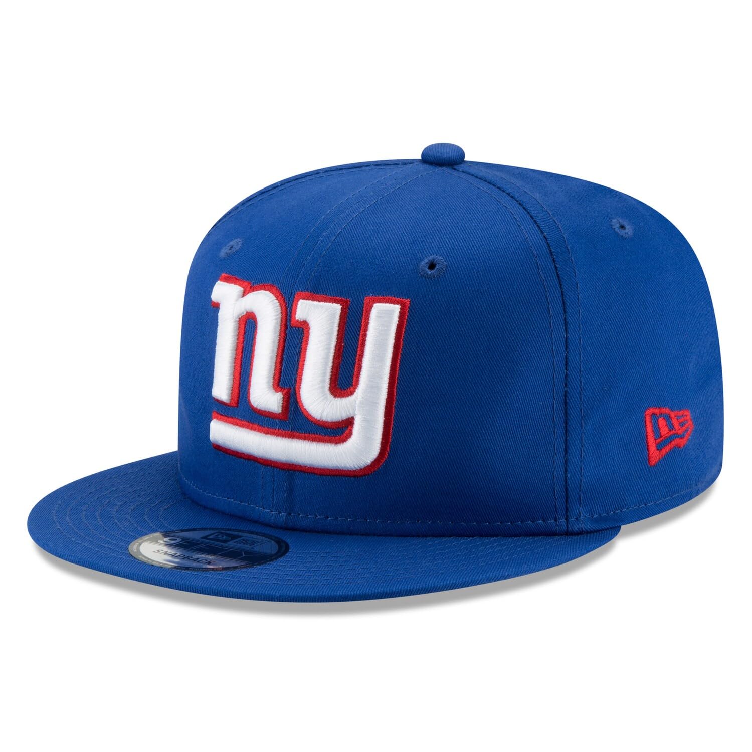 New Era NFL 9FIFTY Team Color Adjustable Snapback Hat Cap - One Size, New York Giants - Blue, One Size