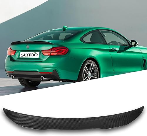Miniatura 348 de SCITOO Spoiler Wing GT Style Universal 52" ABS Brillante Carbono Aspecto Trasero Alerón Alerón