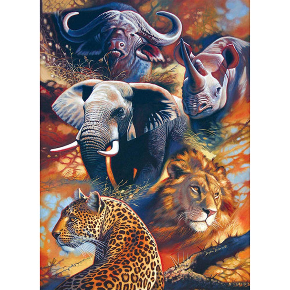 YINGXIN134 Rompecabezas de 3000 Piezas | Puzzle | Rompecabezas de Animales africanos | Rompecabezas 3000 Piezas | Puzzles 3000 Pieza | Puzzles para Adultos | Rompecabezas 122 × 81cm