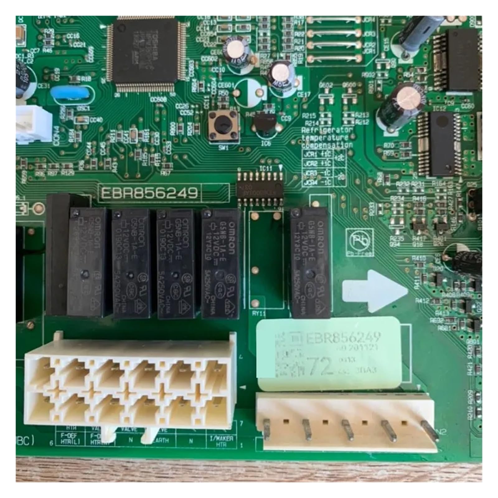 YTGWLKCO Refrigerator Motherboard and Computer Board EBR85624972, Compatible for LG? Refrigerator Inverter Board