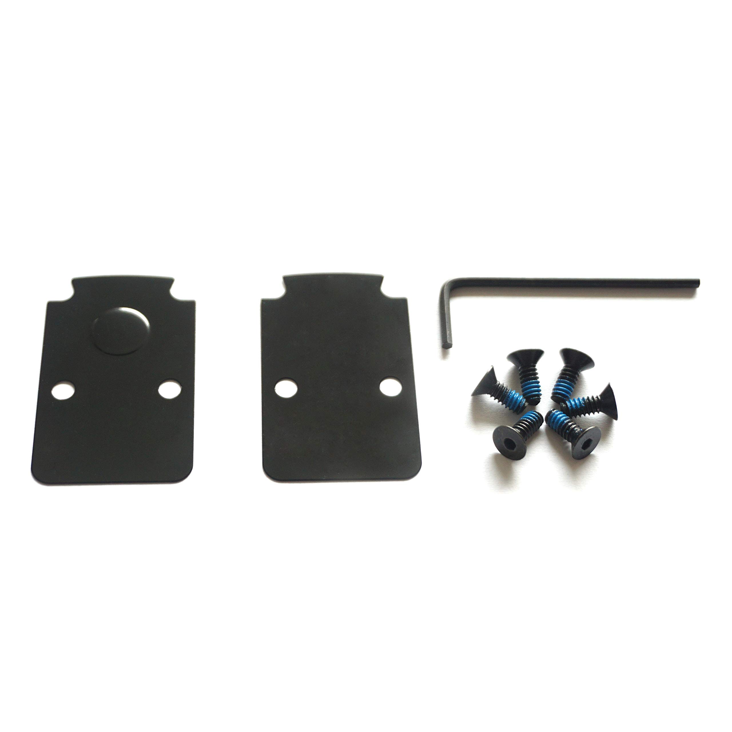 DPP Titanium Mounting Kit/Anti Flicker Sealing Plate Kit Compatible with Trijicon RMR/SRO Glock