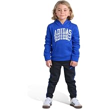 adidas Boys' Graphic Fleece Pullover & Joggers Set Toddler/Little Kid Pant Set