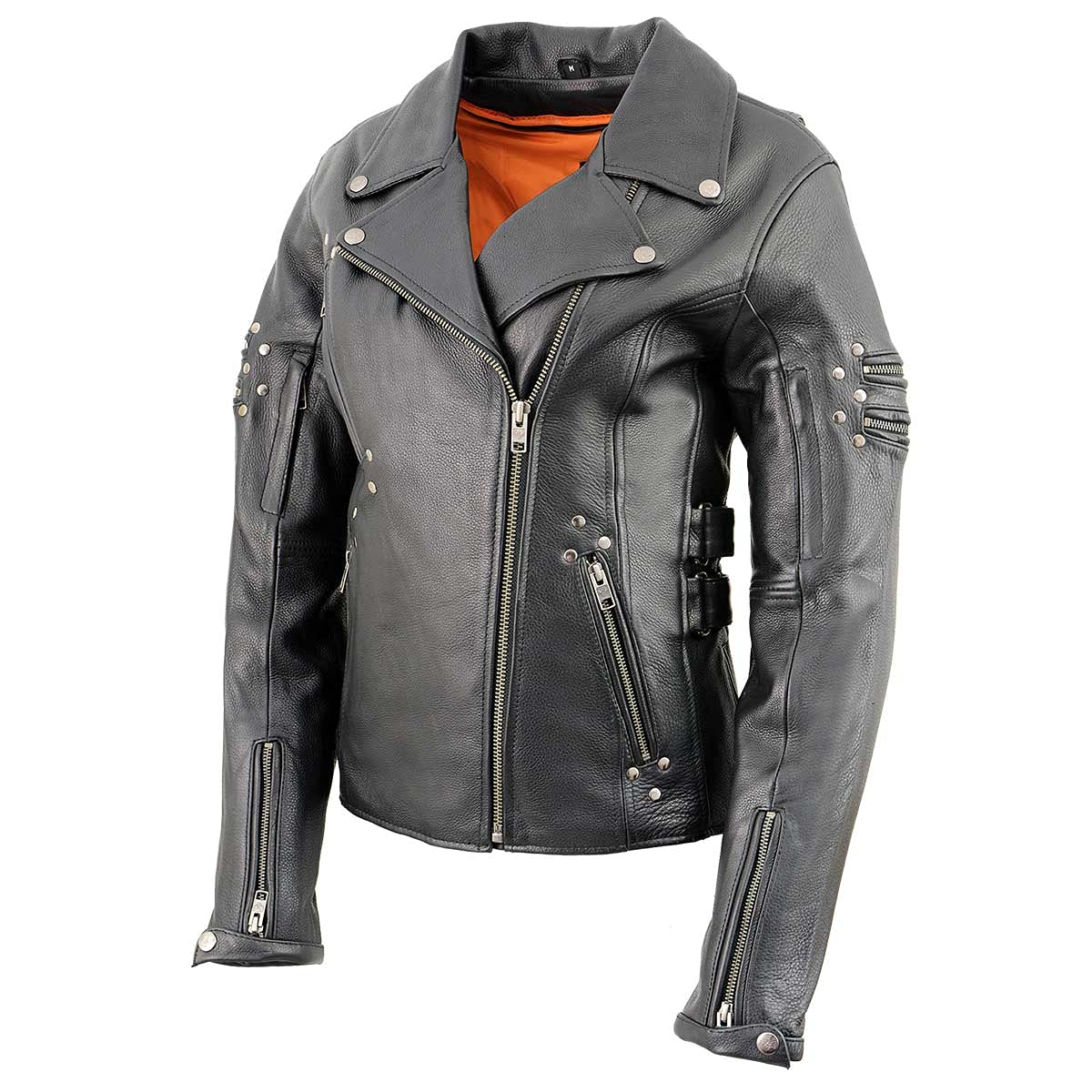 Milwaukee Womens Updated Motorcycle Jacket — view 5