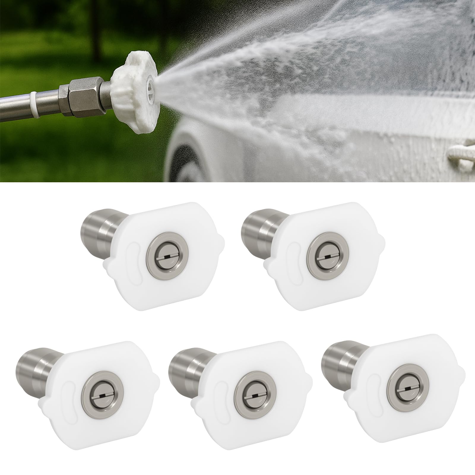 Amazon.com: 40 Degrees Pressure Washer Spray Nozzle compatible