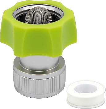 SPX-AGHA 3/4-Inch Aluminum Pressure Washer Garden Hose Adaptor | Compatible With Sun Joe SPX Series Pressure Washers