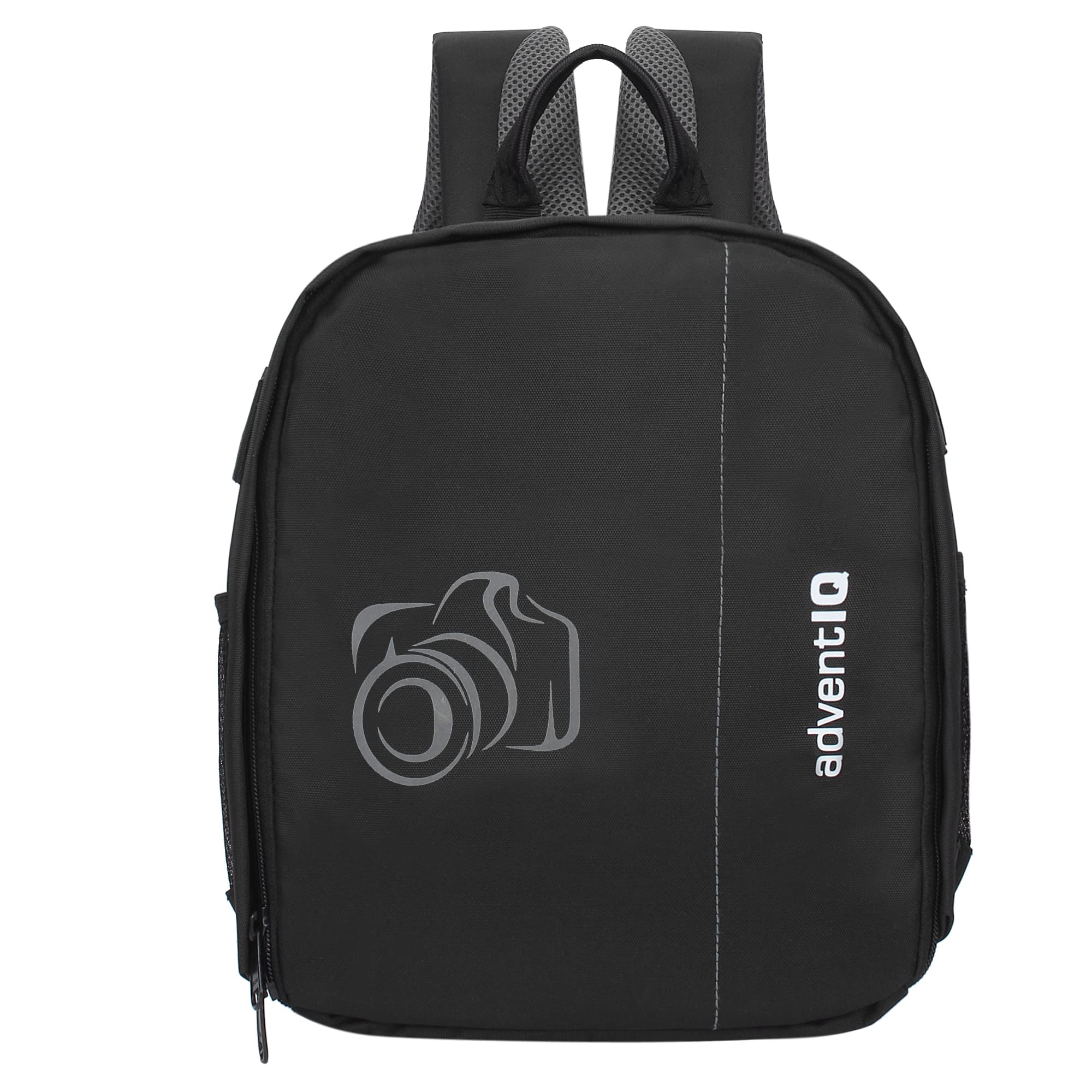 adventIQ Lightweight Water Repellent DSLR/SLR Camera Backpack Bag -Camera 2 Printed-picture-10