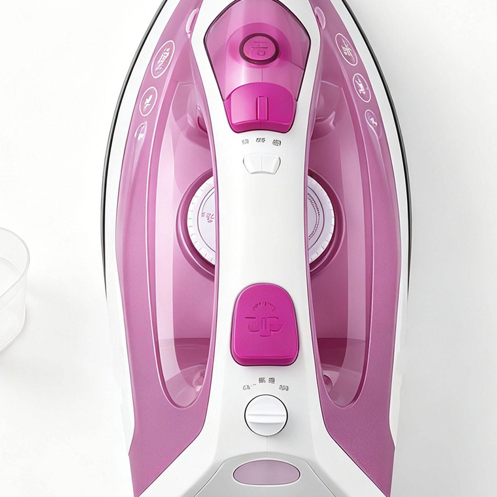 Qcwwy Ręczne żelazko Parowe, Przenośne Mini, 1000W, do Użytku Domowego i