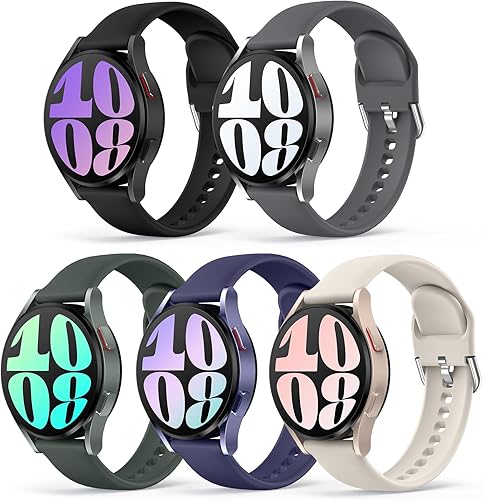 iFuntec Paquete de 6 correas compatibles con Samsung Galaxy Watch 654 1.575 in 1.732 inWatch 5 Pro 1.772 inGalaxy Watch 4 Classic 1.654 in 1.811 in disponible en Yaxa Peru