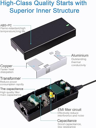 Miniatura 6 de Cargador USB tipo C para Acer Chromebook CB315 R721T R751T CB515 CB5-312T C732 C933 C771 C721 C732T-C8VY C733 R752TN CB315-3H-C2C3 C851 NNN 17Q8.