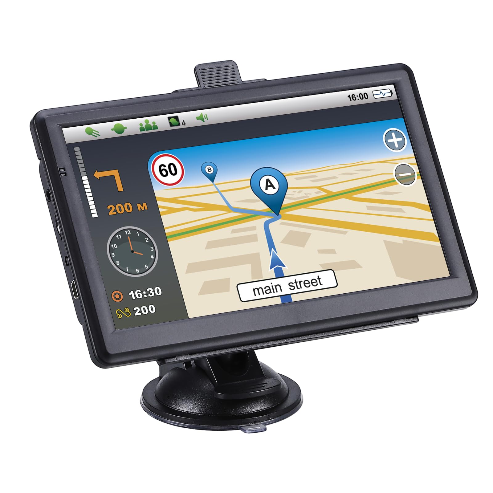 Navigatore GPS Camion 7 Pollici 2024 - Con Avvisi Autovelox E Guida Vocale Per Autotrasportatori - Foto 10