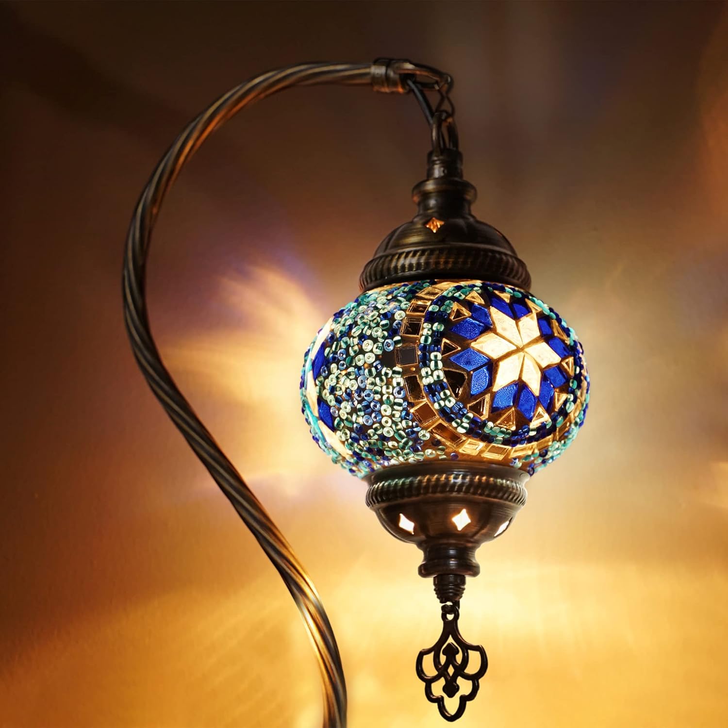 Lámpara Turca de Cristal