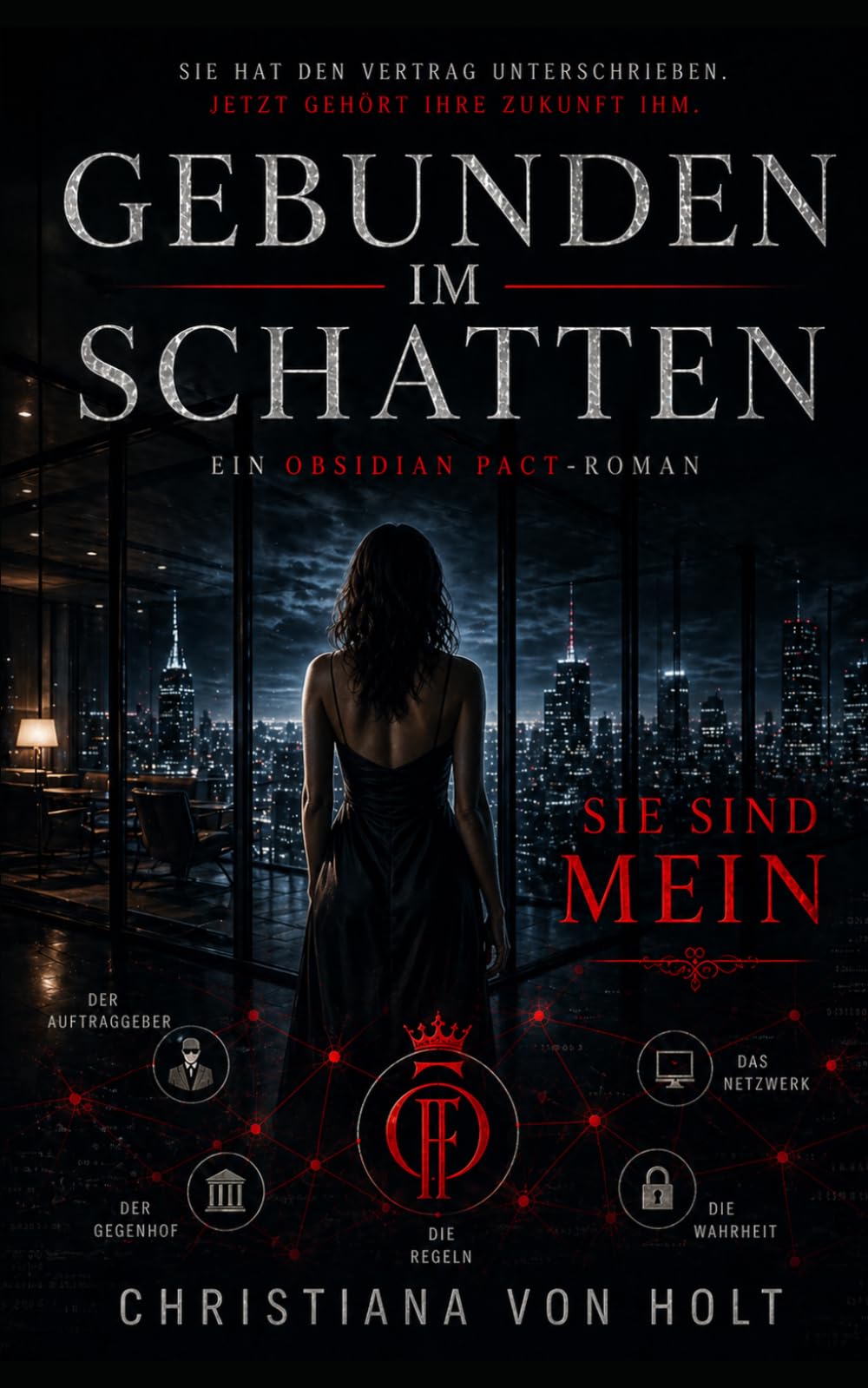 Gebunden im Schatten: Ein Obsidian Pact-Roman
