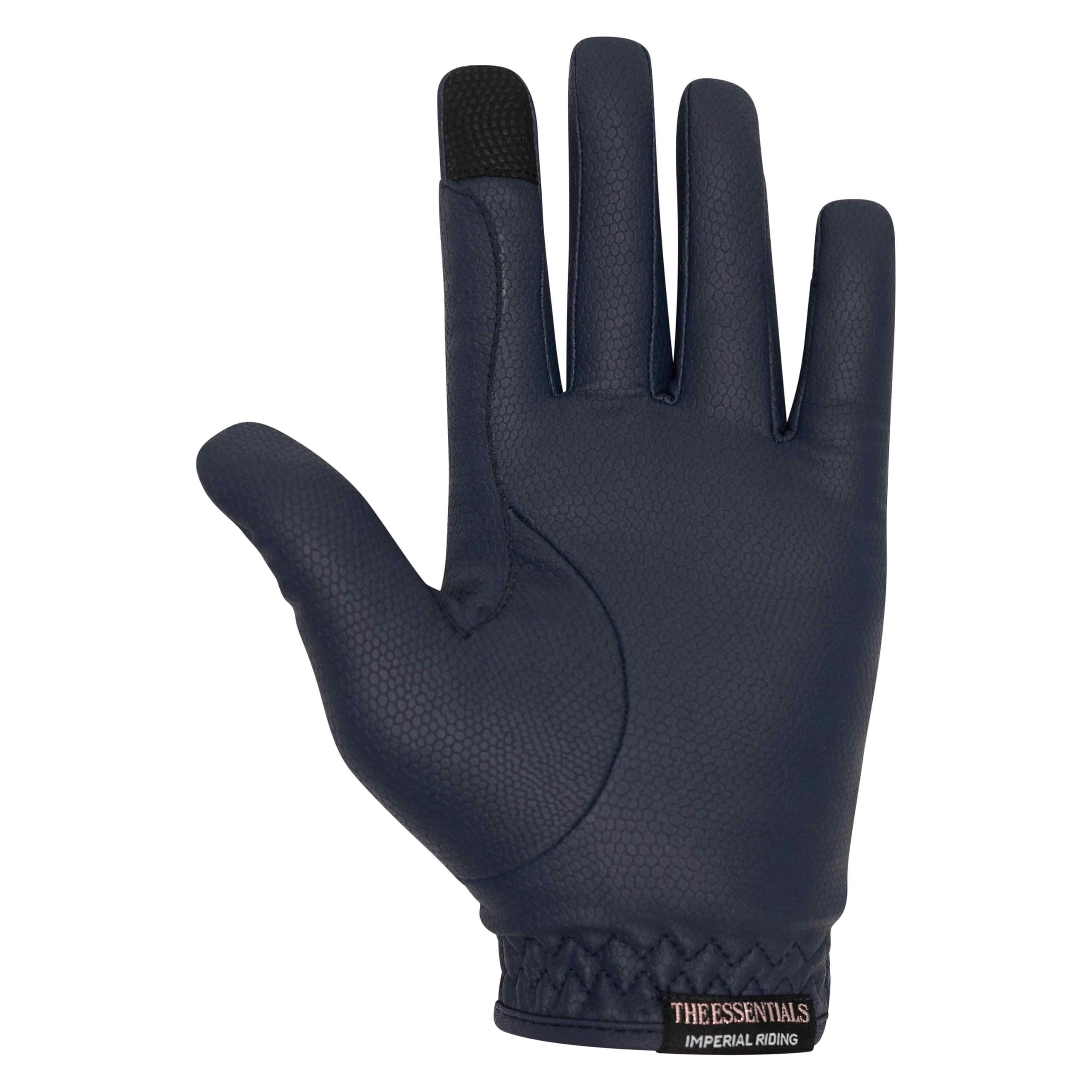 Imperial Riding Rękawiczki Elegance Winter IRHESSentials, granatowe, 10,5