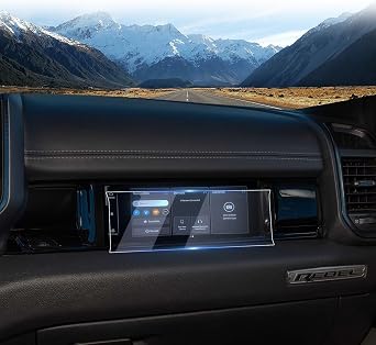 LUWU RAM 1500 Screen Protector for 2025 2026 RAM 1500 Accessories 2025 RAM 1500 Laramie/Rebel/Limited/Limited Longhorn/Tungsten 10.25" Passenger-side Touchscreen Display Nano Plastic Touch Screen 2PCS