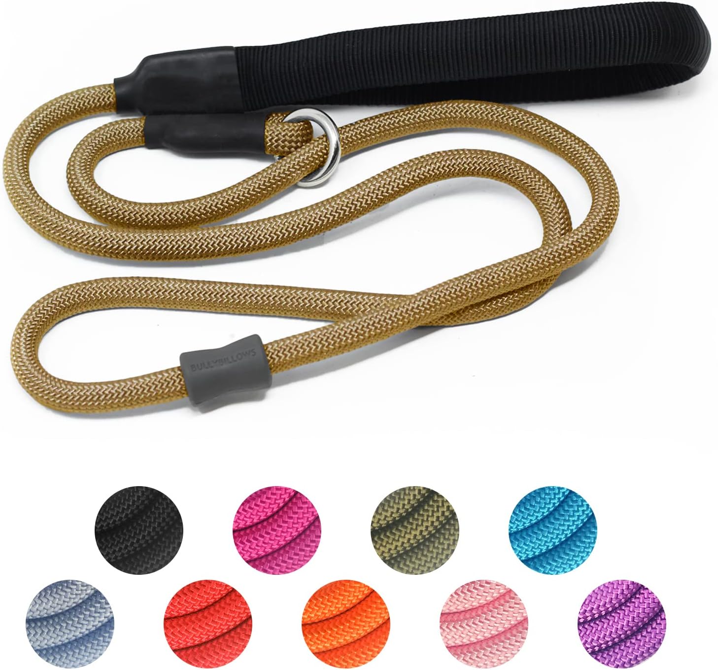 Amazon.com : Strong Slip Rope Dog Training Leash (5ft) - Heavy Duty ...
