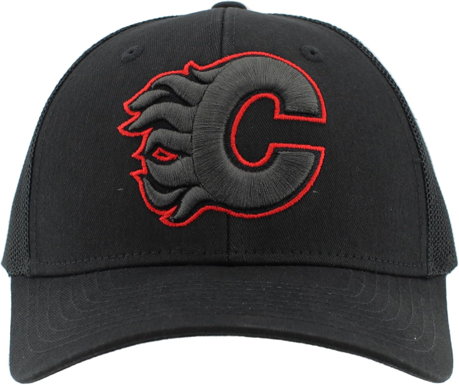 ZHATS NHL Unisex-Adult NHL Officially Licensed Adjustable Snapback Hat Dakota Element Black - Image 2