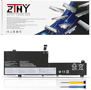ZTHY L19M3PD6 L19L3PD6 Laptop Battery Replacement for Lenovo Flex 5-15IIL05 5-14IIL05 5-14ARE05 82DF 81X2 Series Notebook L19C3PD6 L19L3PD6 L19D3PD6 SB10X49074 SB10X49076 11.55V 52.5WH 4550mAh