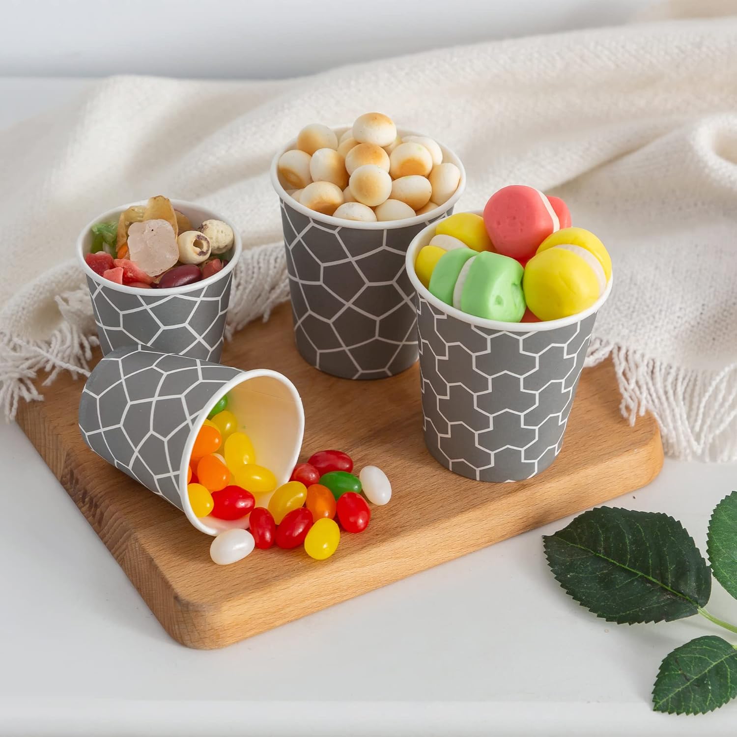 3 oz Paper Cups – 600 Count, Small Bathroom Cups, Disposable Mouthwash Cups, Espresso Cups, Mini Cup for Coffee, Tea, Water, Snack