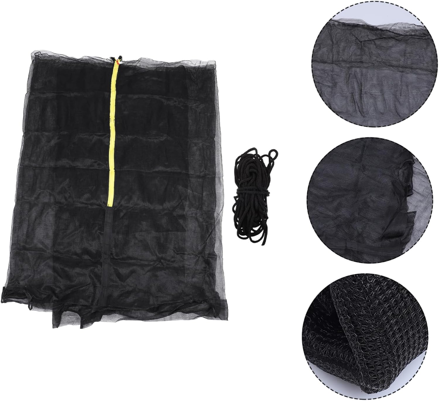 1set Trampoline Protective Net Replacement Enclosure for Enhanced Safety Design to Prevent Falls Easy Installation Fits Trampolines for Boys and Girls Outdoor Fun