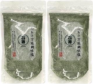 あおさ万能調味塩 160g × 2袋 セット アオサ だし塩 だし 塩 出汁 出汁塩 万能調味料 調味料 青さ 青のり 青海苔 あおのり SUMIYOSHI
