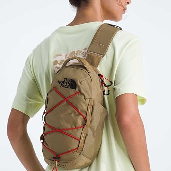 THE NORTH FACE Borealis SIing Bag | Crossbody Adjustable Strap, Water Repellent Finish, Multiple Compartments, Tablet Sleeve