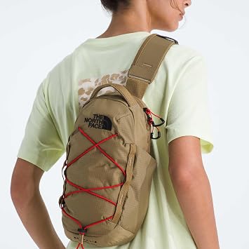 The North Face Unisex Borealis Sling, Cedar/Lava Red, One Size